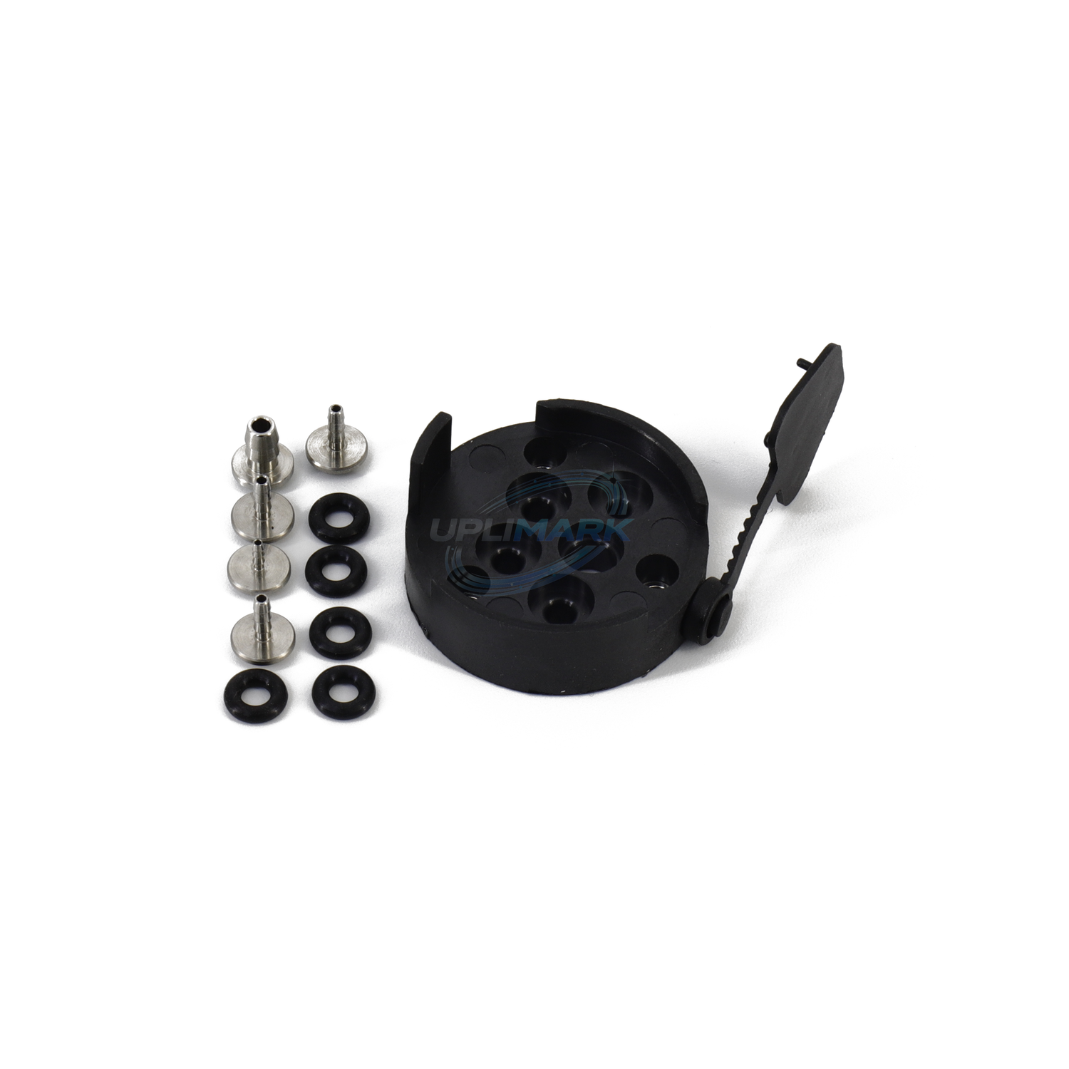 Female Nozzle Tube Connection Module Base for Markem-Imaje 90 Series printers – UPLIMARK UMI-X0386, view 3