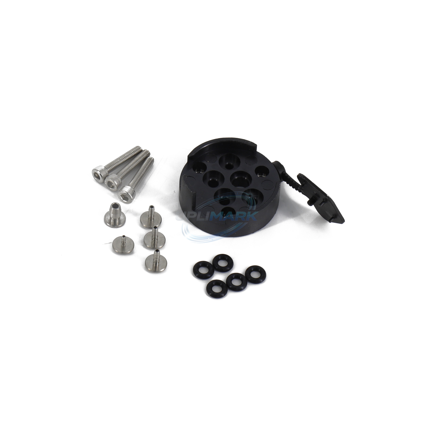 Female Nozzle Tube Connection Module Base for Markem-Imaje 90 Series printers – UPLIMARK UMI-X0386, view 4