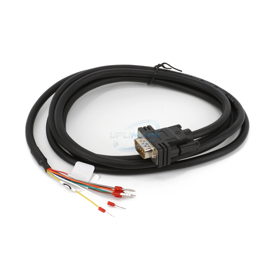 UPLIMARK UMI-X0449 computer cable for Markem-Imaje S7 9020 and 9030 – full cable and terminal view