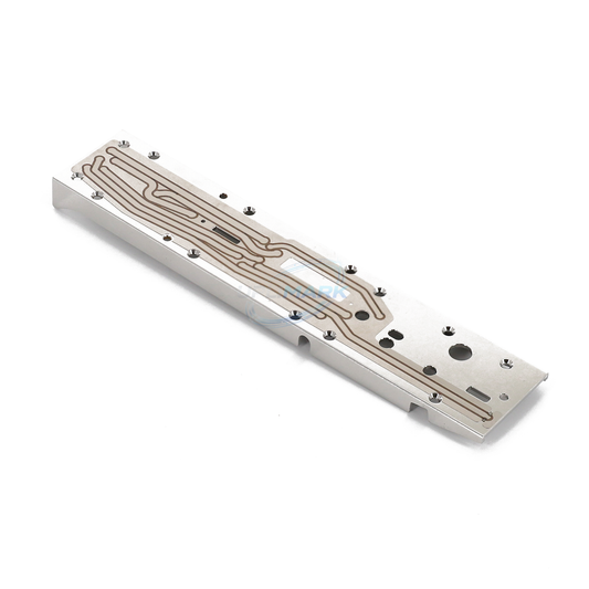 UPLIMARK UMI-X0451 old-version printhead base for Markem-Imaje 9450 – fluid-channel side