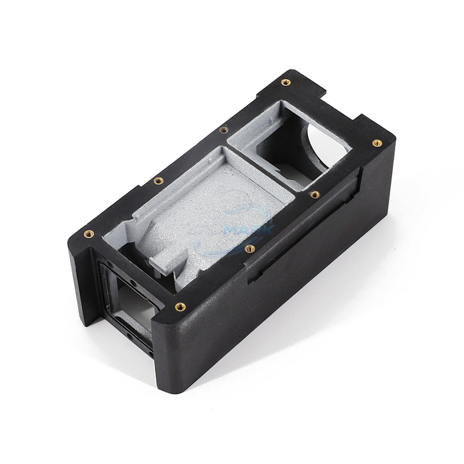 UPLIMARK UMI-X0481 printhead plastic housing without valve for Markem-Imaje 9040 and S8, rear angle