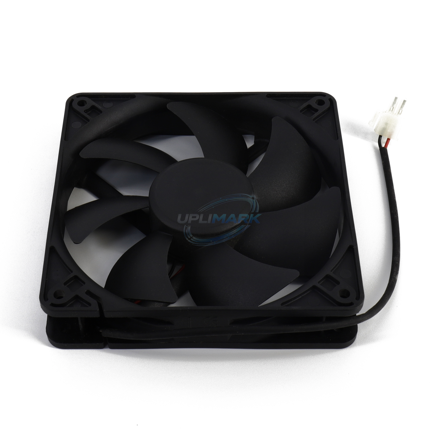 UPL-VJ-1000-GEN-422 ink-system cooling fan angled front view with cable and plug for Videojet 1000 Series