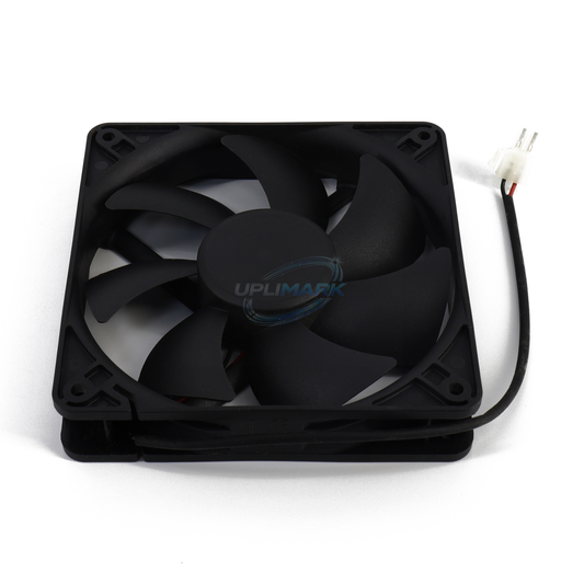 UPL-VJ-1000-GEN-422 ink-system cooling fan angled front view with cable and plug for Videojet 1000 Series
