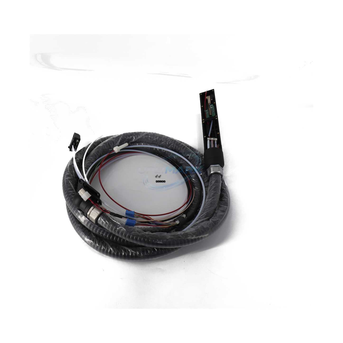 UPL-VJ-1000-GEN-466 printhead conduit wiring and fluid-tube connection view