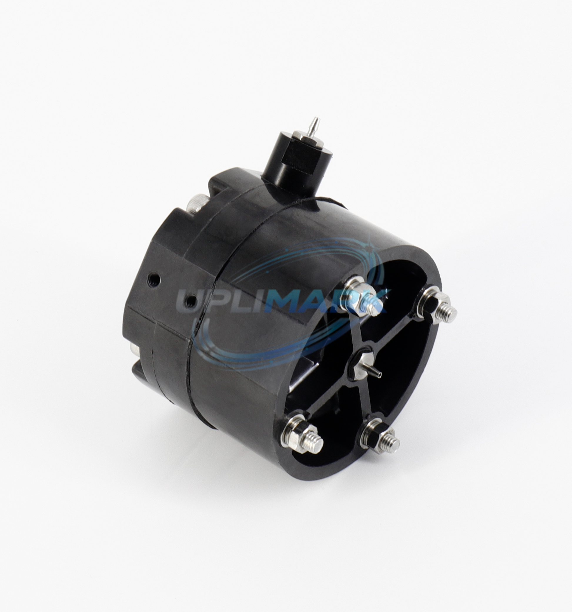UPLIMARK UVJ-200-0430-146 flush pump assembly for Videojet 400 Series – angled port and mounting view