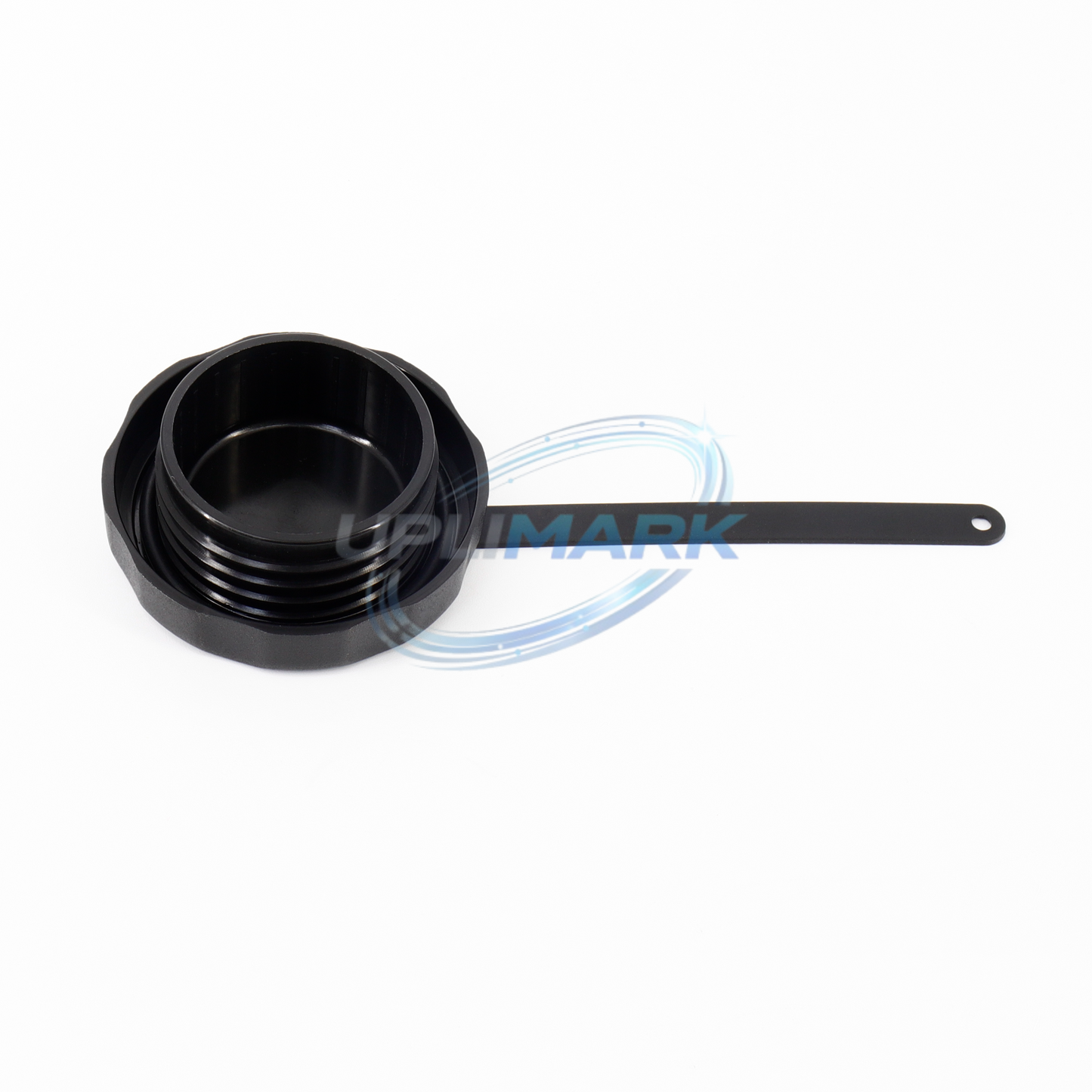 UPLIMARK UVJ-100-043S-194 black ink filler cap for Willett 43S and 400 Series, angle 2