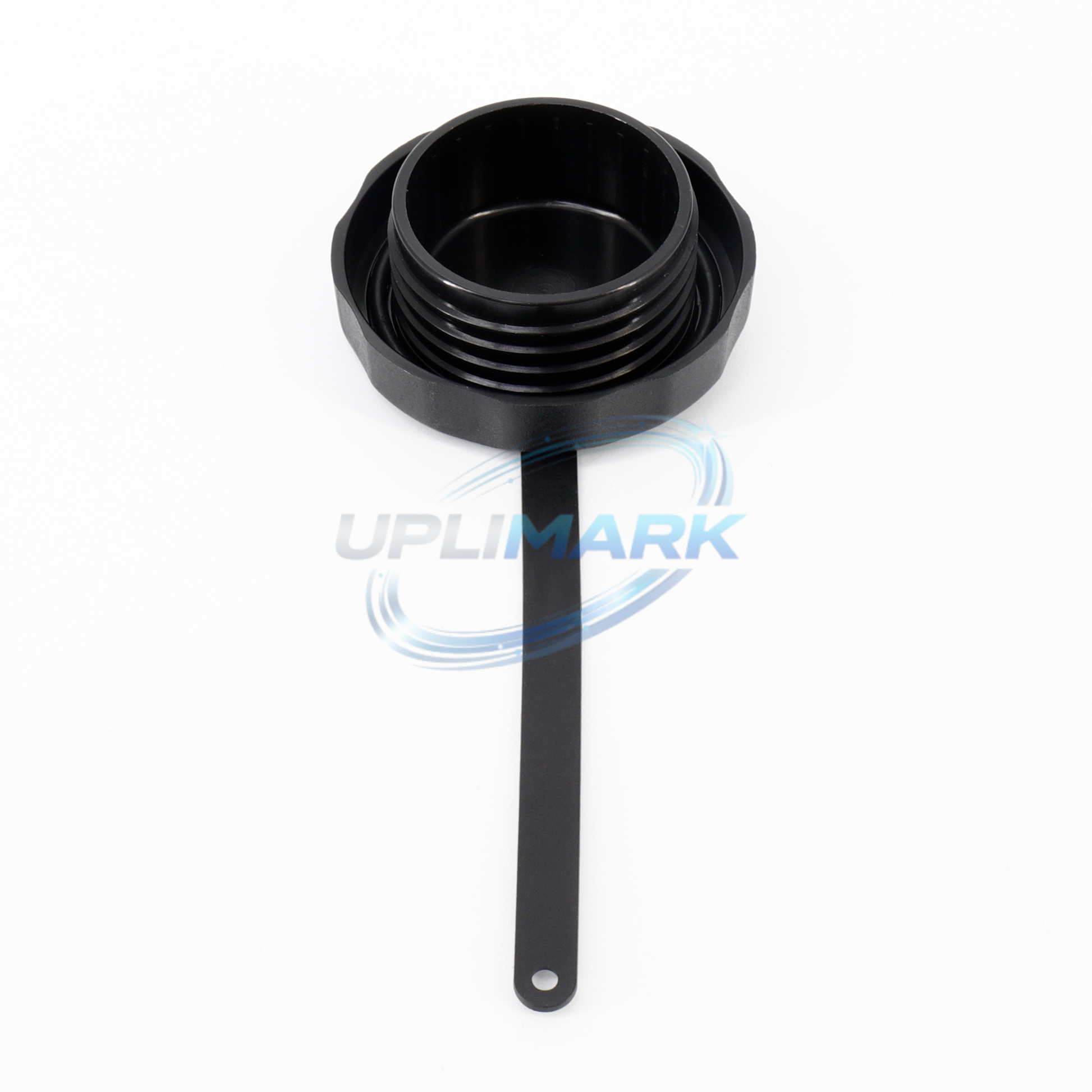 UPLIMARK UVJ-100-043S-194 black ink filler cap for Willett 43S and 400 Series, angle 3