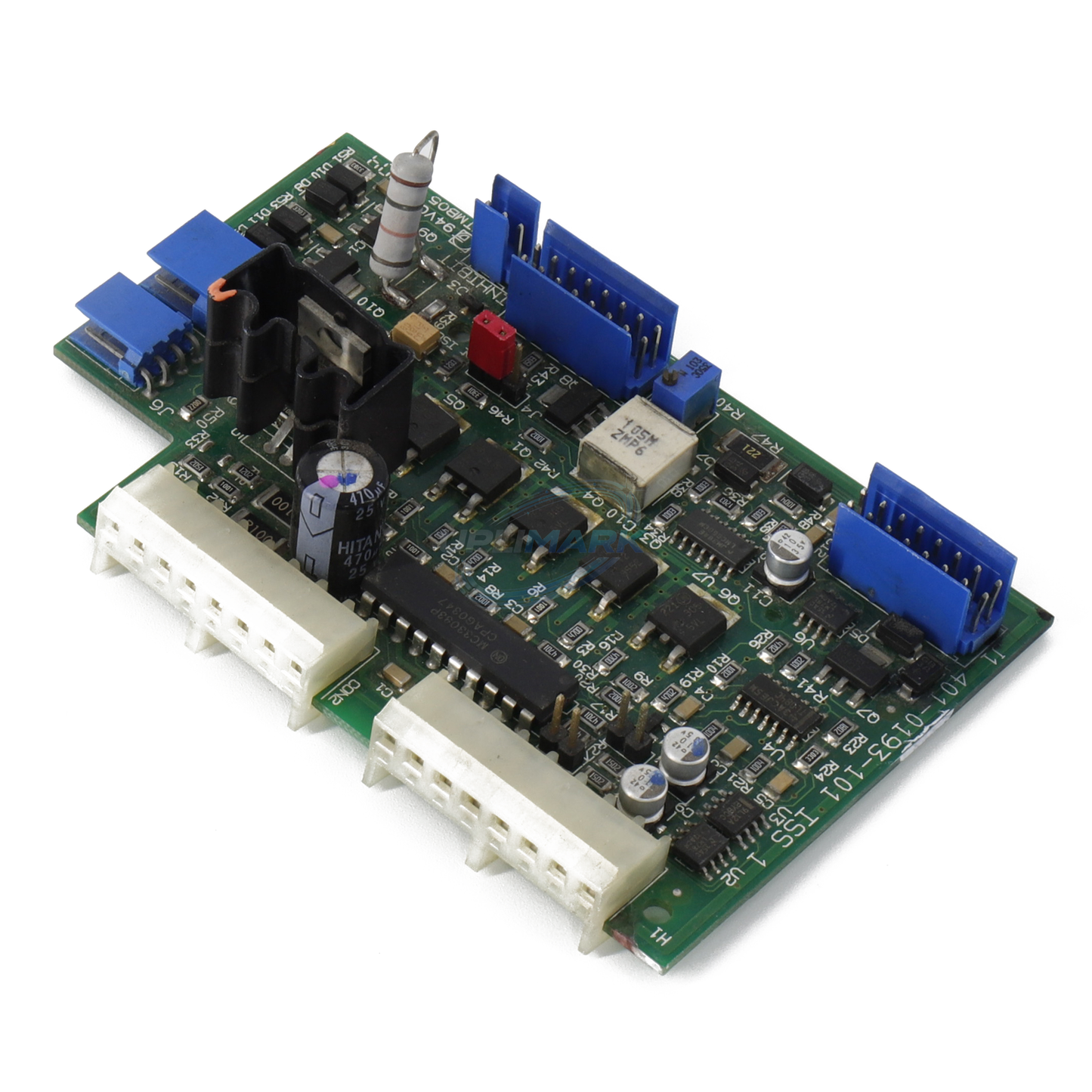 UPLIMARK UVJ-200-0430-161-A ink pump motor driver board for Videojet 400 Series, angled front view
