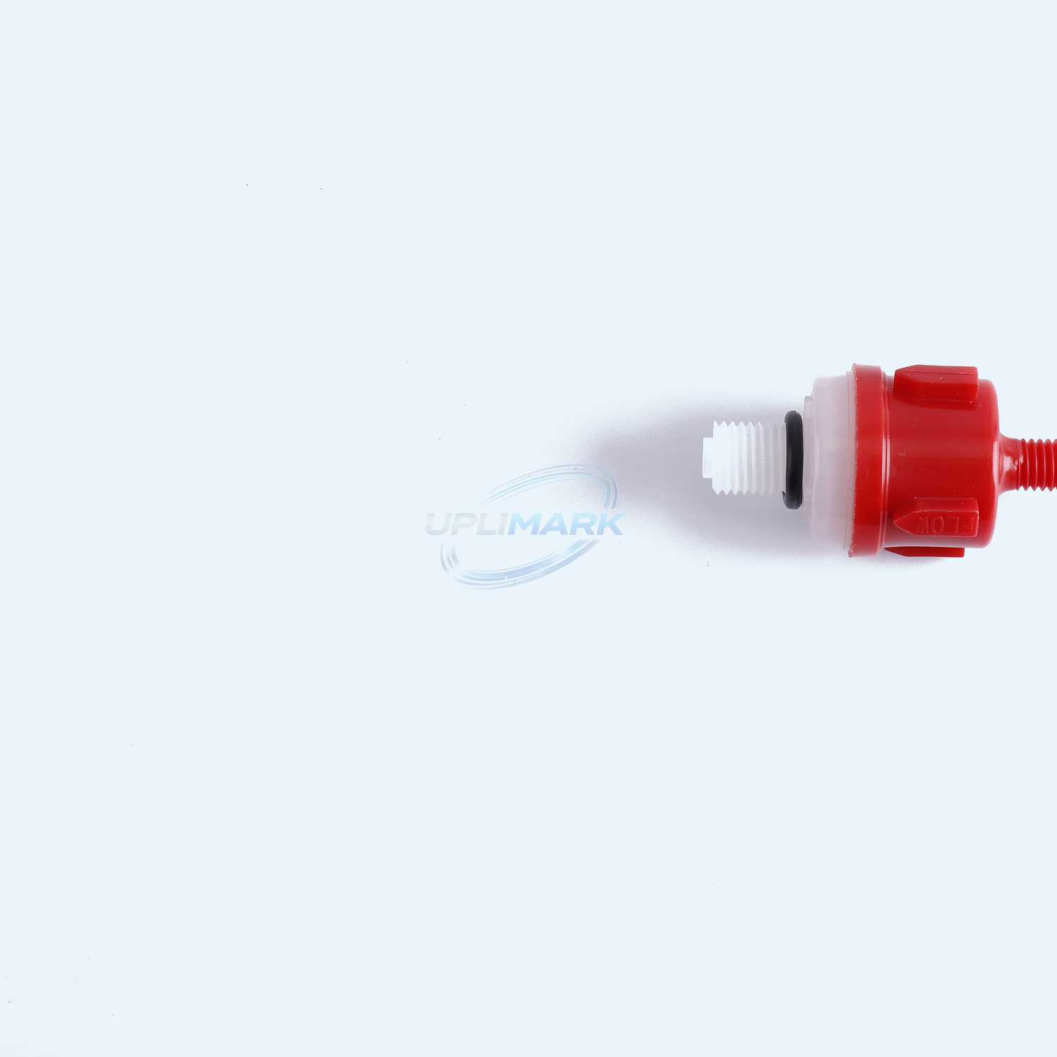 UPLIMARK UVJ-375007-02 red and white main ink filter for Videojet 170i, side view