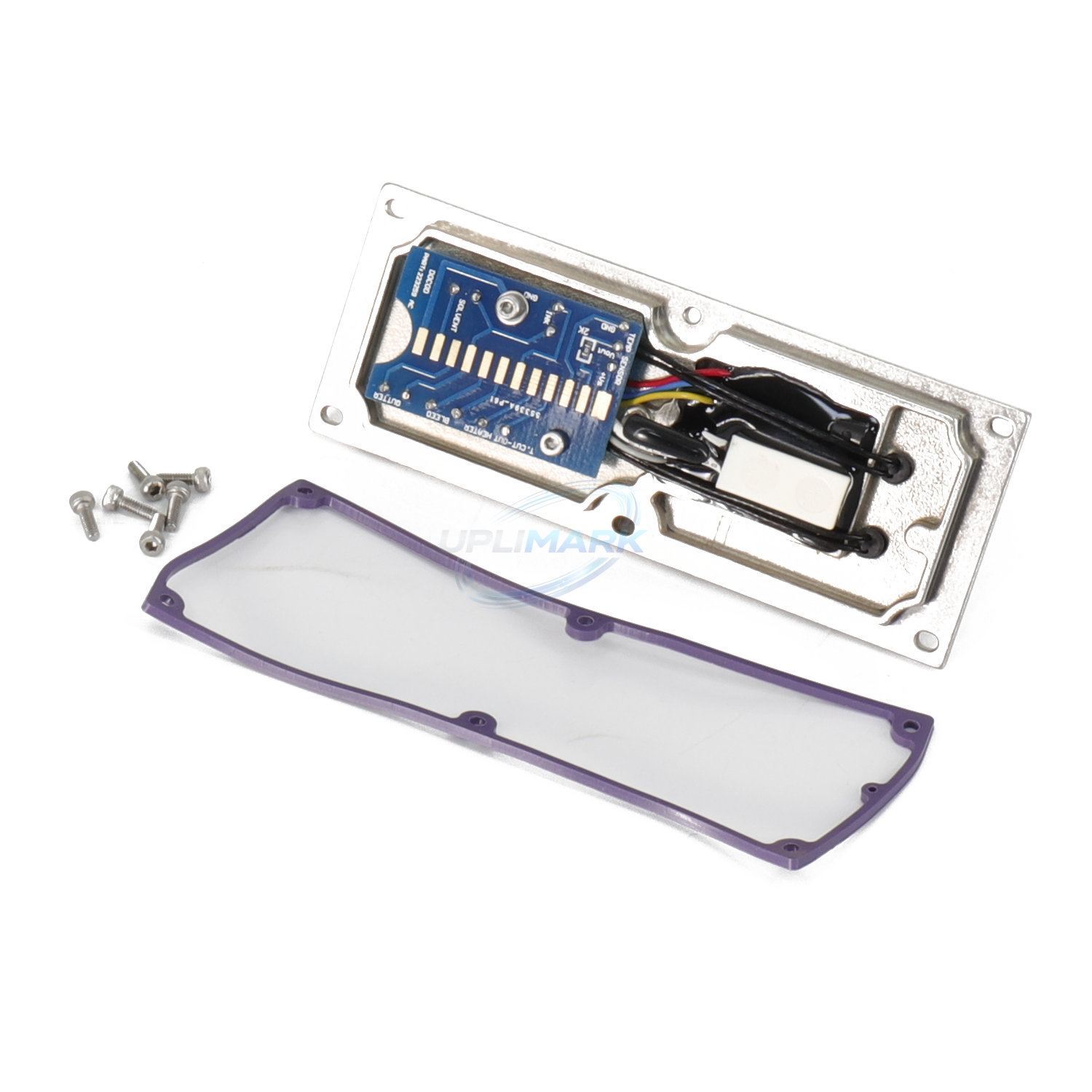 UVJ-395630 manifold valve module reverse view with PCB wiring and gasket