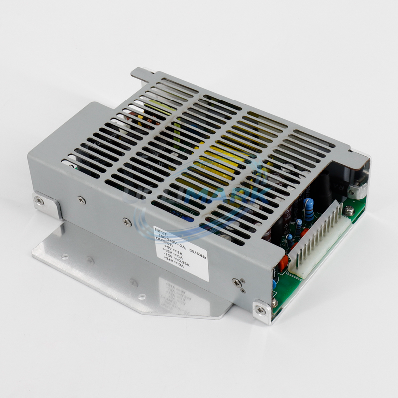 UVJ-399077-02 power supply input-side view with electrical specification label for Videojet 1000 Series