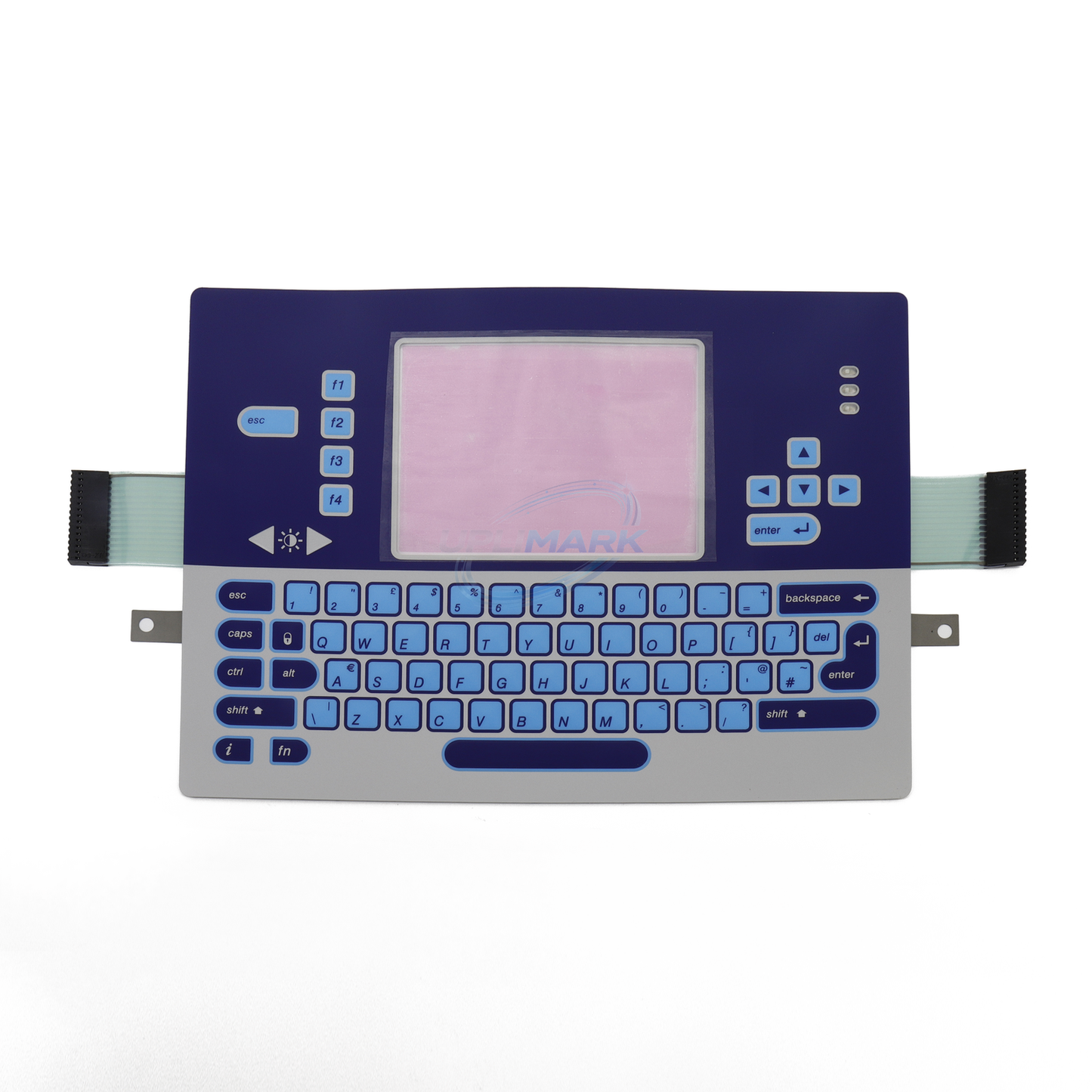 UVJ-399117 keypad membrane overlay alternate front view for Videojet 1000 Series
