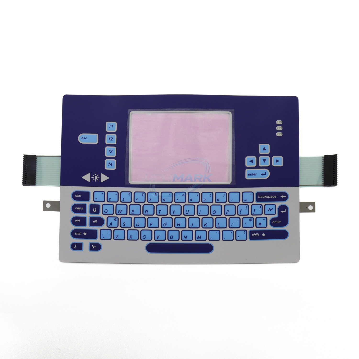 UVJ-399117 keypad membrane overlay alternate front view for Videojet 1000 Series