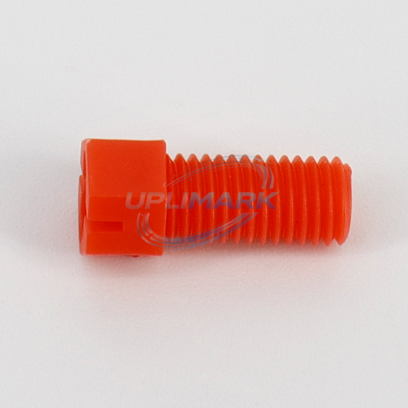 UPLIMARK UVJ-500-0041-293 red tube connector for Willett 400 series, side view