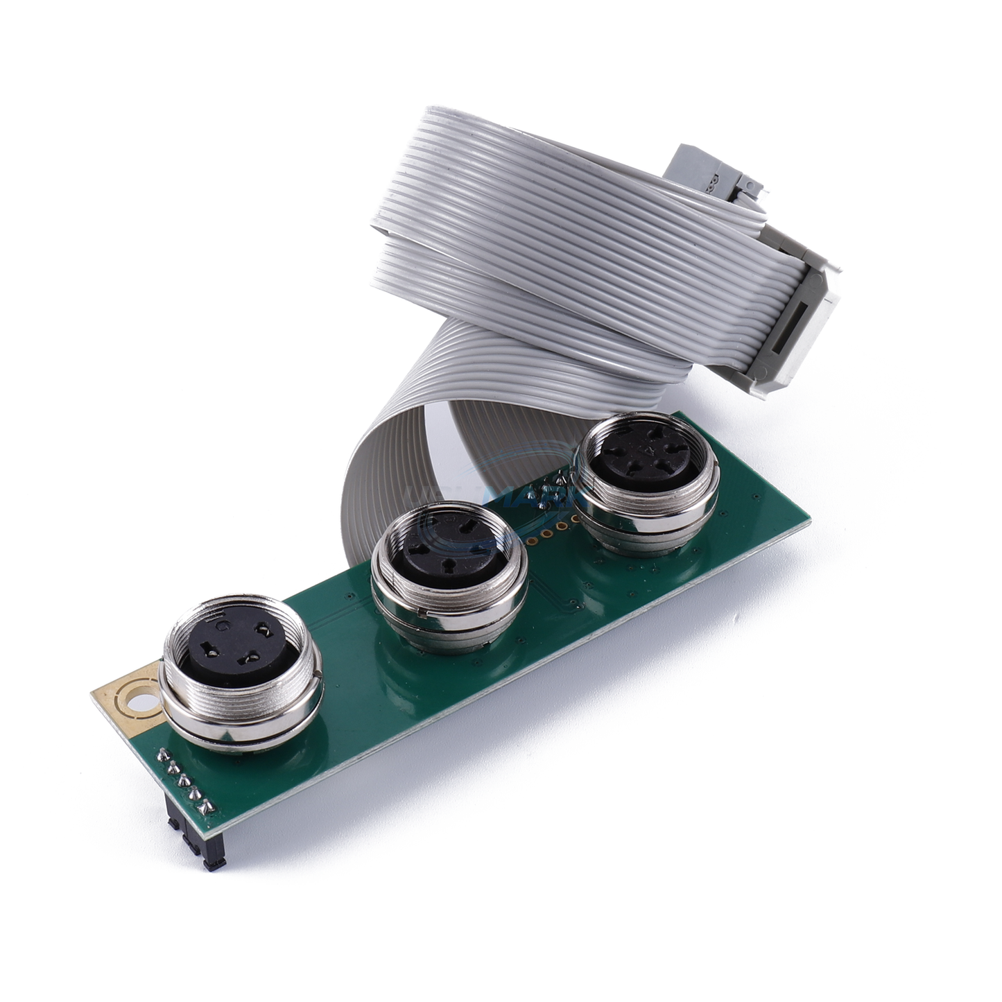 UVJ-500095 interface board with three circular RS232 and photocell ports