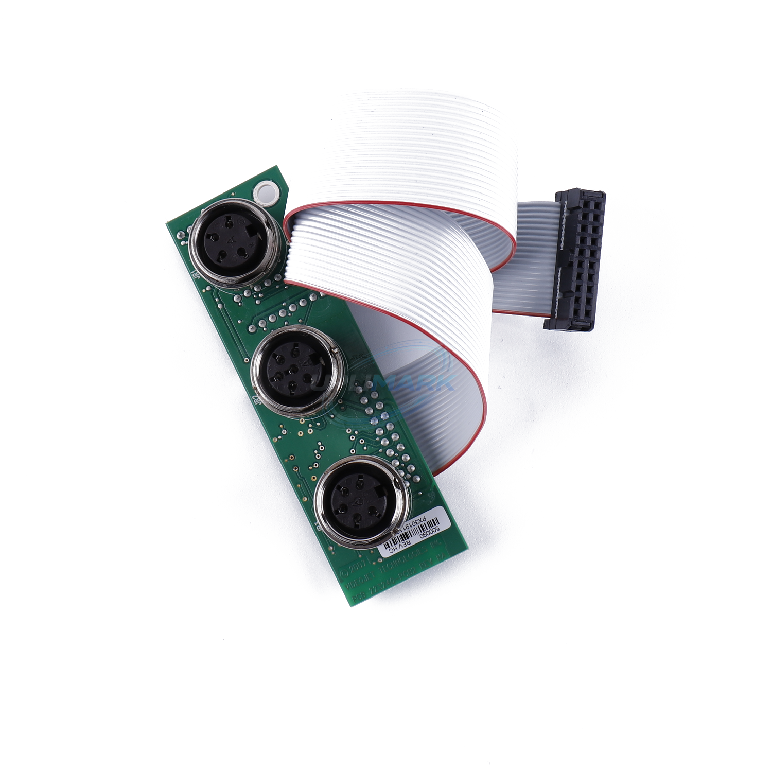 UPLIMARK UVJ-500097 spare PCB 2 wiring assembly for Videojet 1000 series, front connector view
