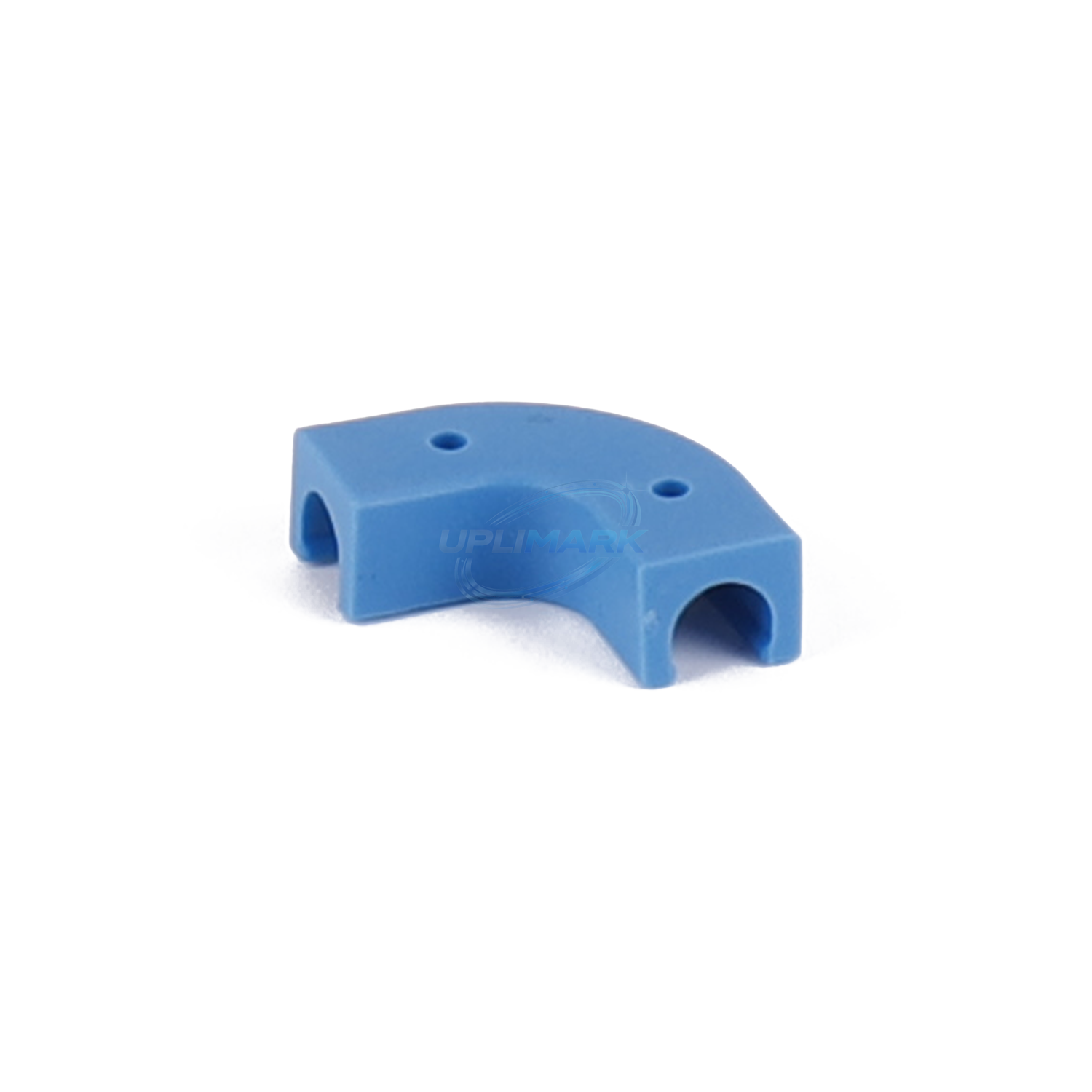 UPLIMARK UVJ-X0160-02 90-degree 6 mm tube clip for Videojet 400 Series, top view