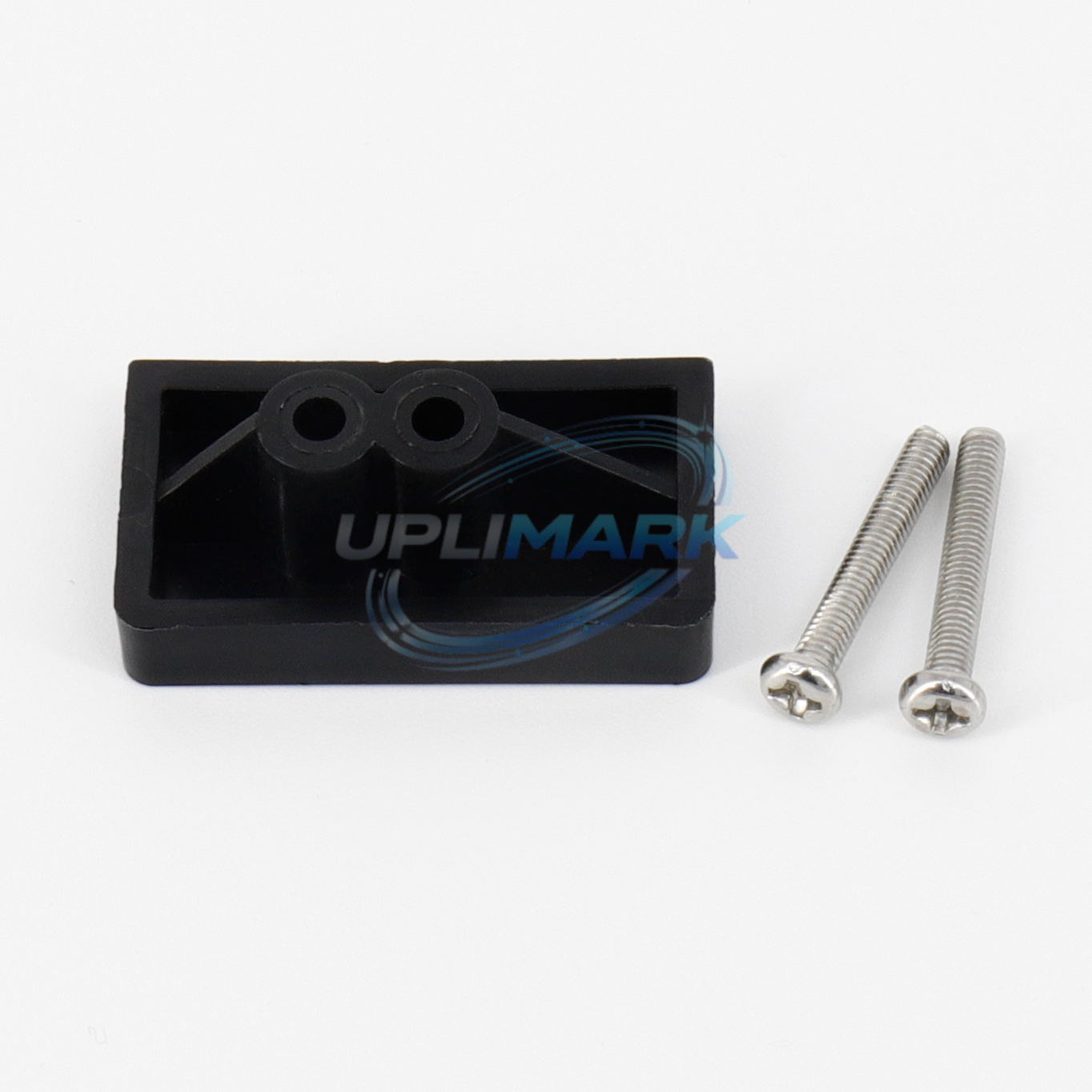 UVJ-X0195 small seal retaining block front view with mounting screws for Videojet 1000 Series