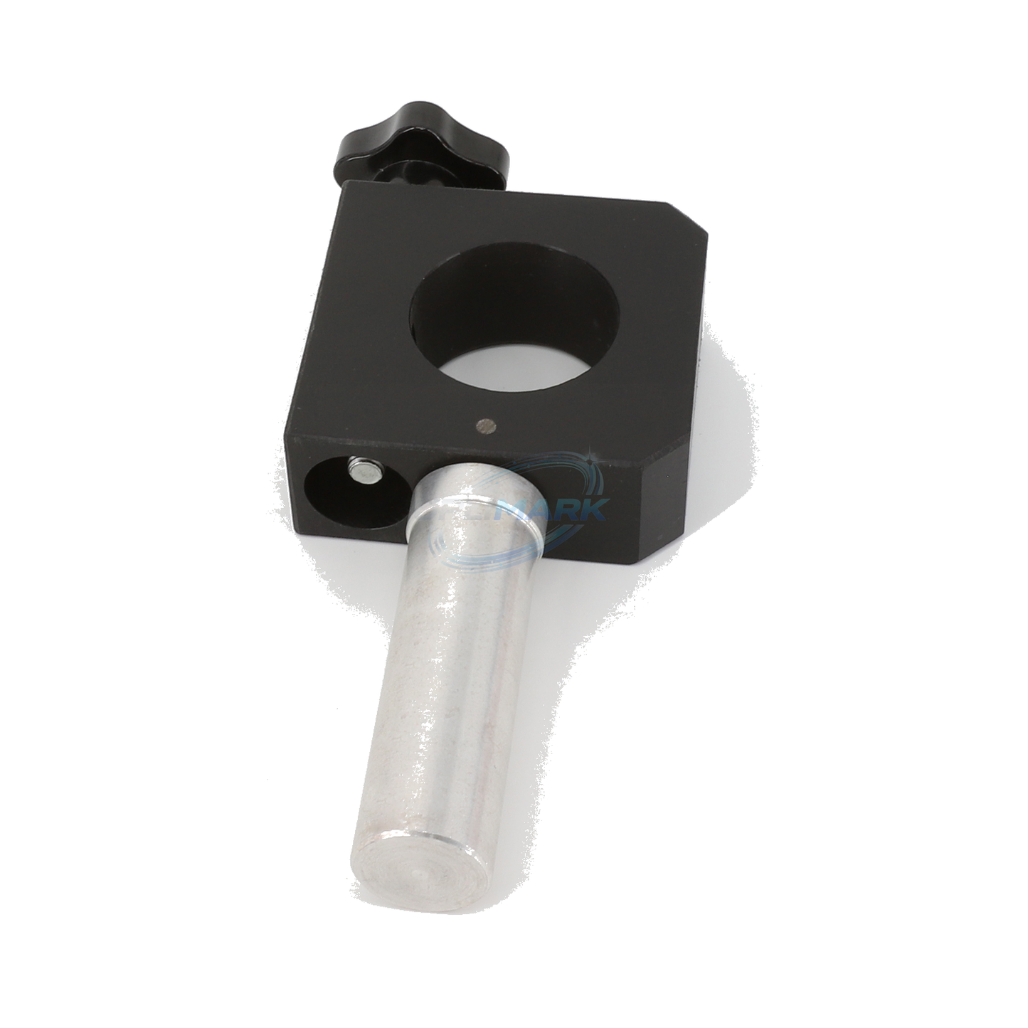 UVJ-X0221 printhead mounting bracket front view with clamp block and support rod for Videojet 1000 Series
