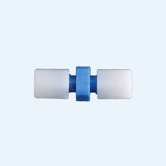 UVJ-X0245 3 mm tube butt connector front view for Videojet 1000 Series