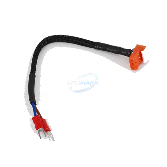 UPLIMARK UVJ-X0302 power board-to-switch cable for Videojet 1000 Series – connector and fork-terminal view
