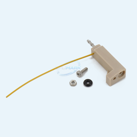 UVJ-X0311 gutter sensor assembly with mounting hardware and yellow tube