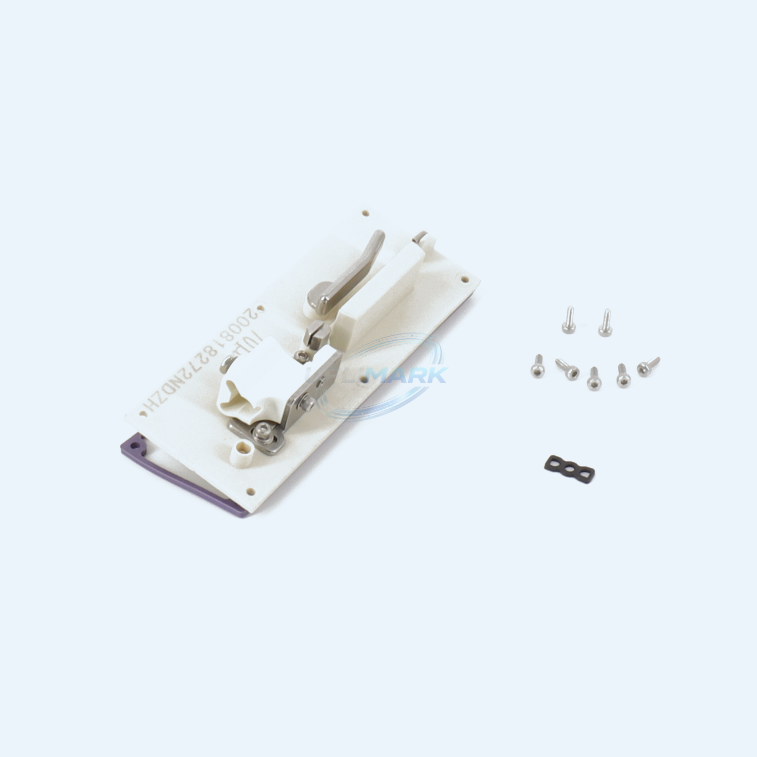 UPLIMARK UVJ-X0322 deflection plate assembly without 70-micron nozzle for Videojet 1710, alternate front angle