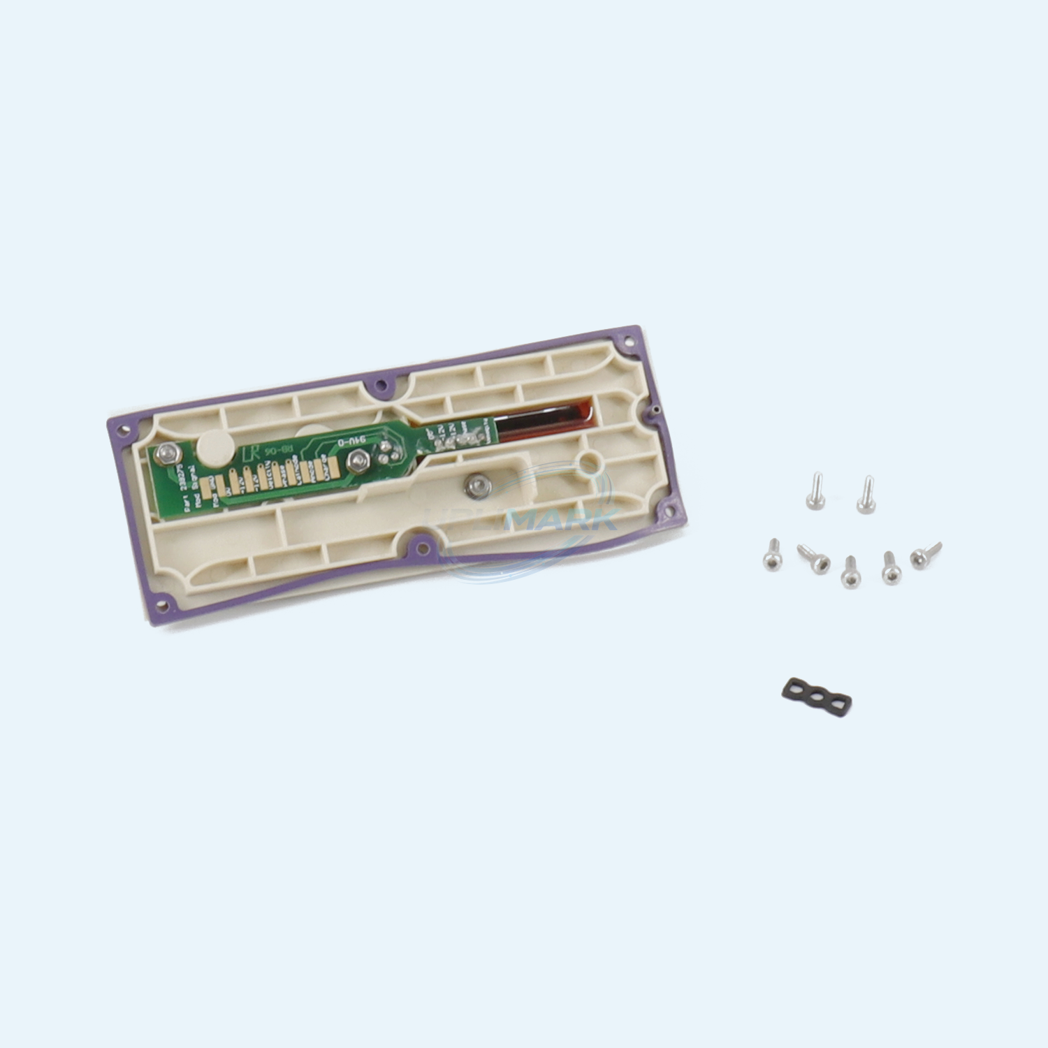 UPLIMARK UVJ-X0322 deflection plate assembly without 70-micron nozzle for Videojet 1710, PCB rear view