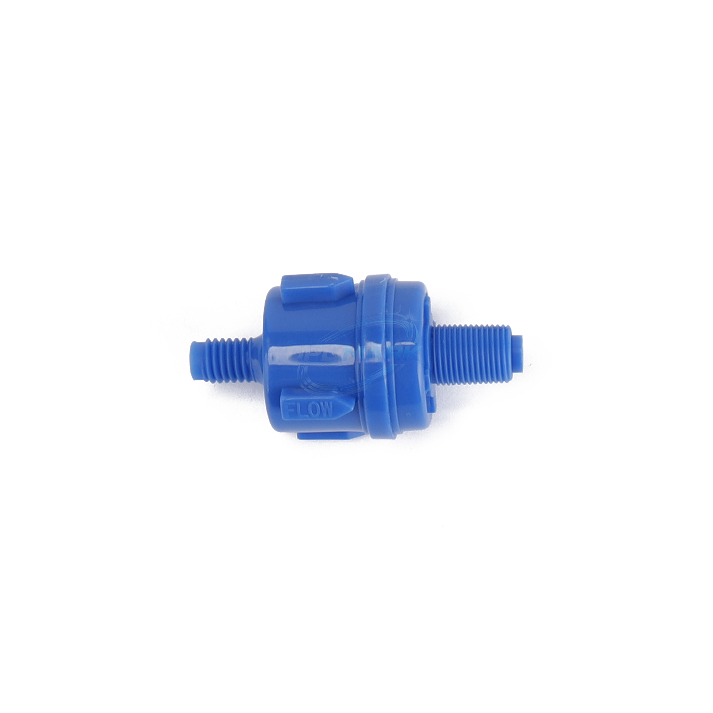 UPLIMARK UVJ-X0421-01 blue 10-micron ink filter without O-ring for Videojet Excel and 170i, side view