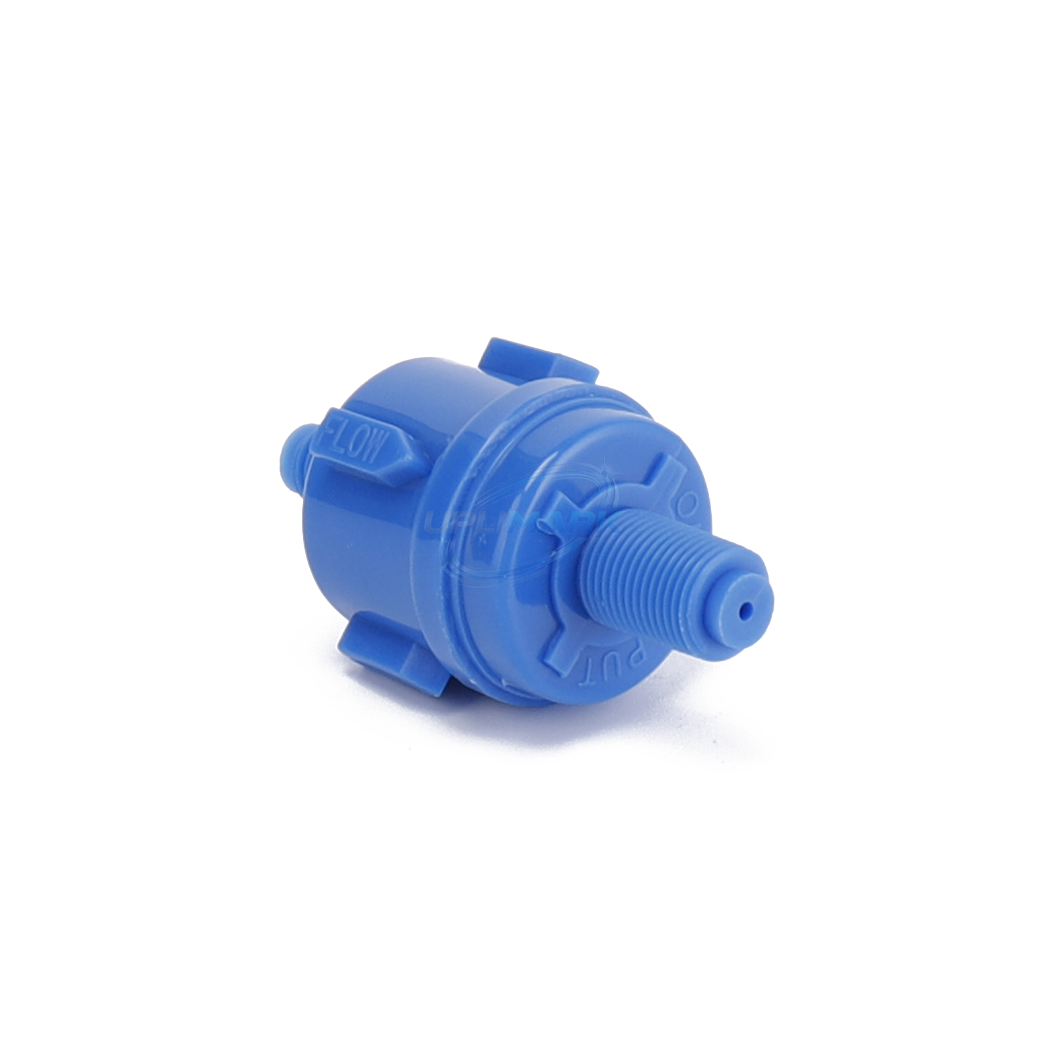 UPLIMARK UVJ-X0421-01 blue 10-micron ink filter without O-ring, outlet-end angle