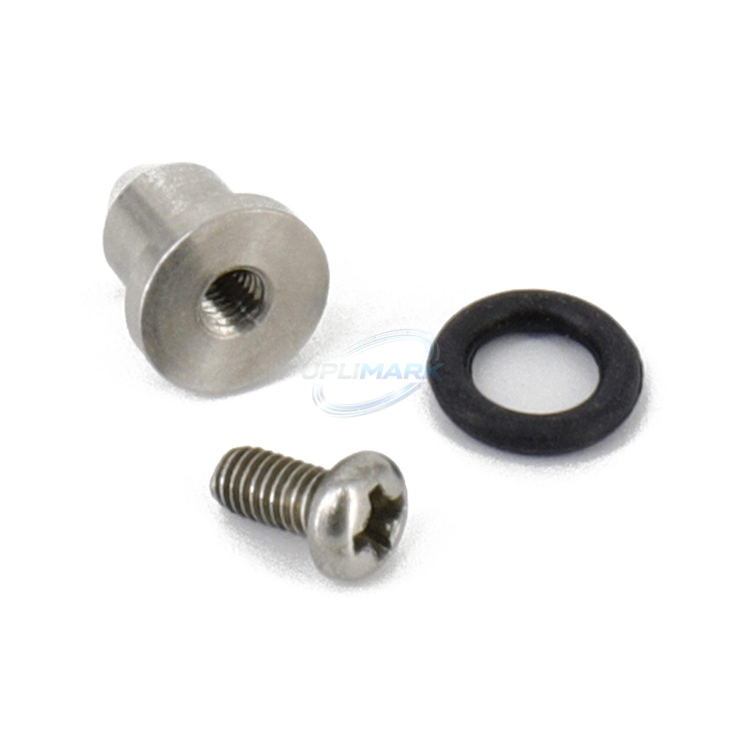 UVJ-X0433 0.64 venturi kit threaded rear view with screw and O-ring