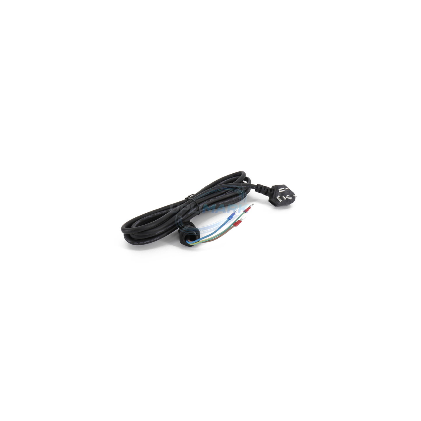 UPLIMARK UVJ-X0442-02 power cord for Videojet 1000 Series, cable-entry and terminal view