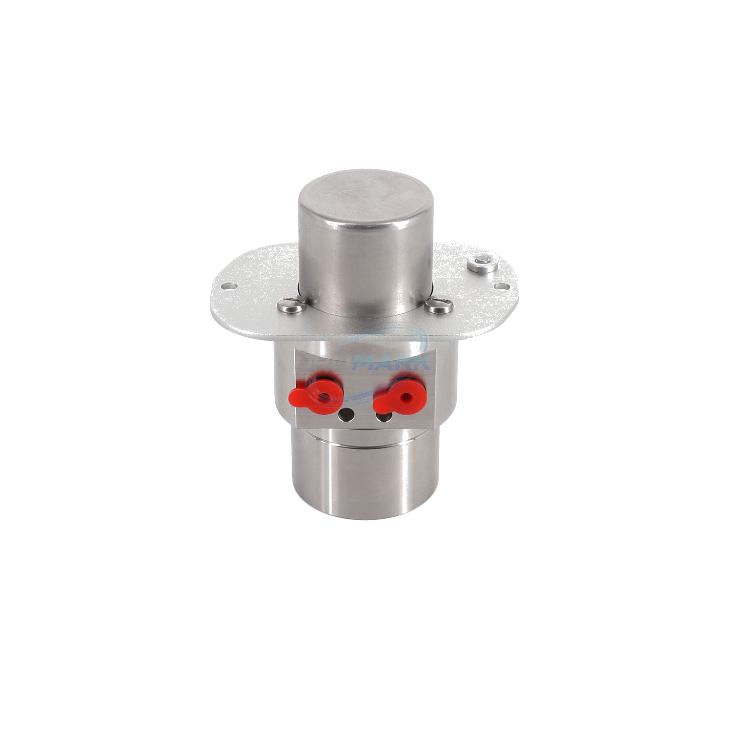 UVJ-X0495 black-ink pumphead clean front view with red fluid ports for Videojet 1000 Series