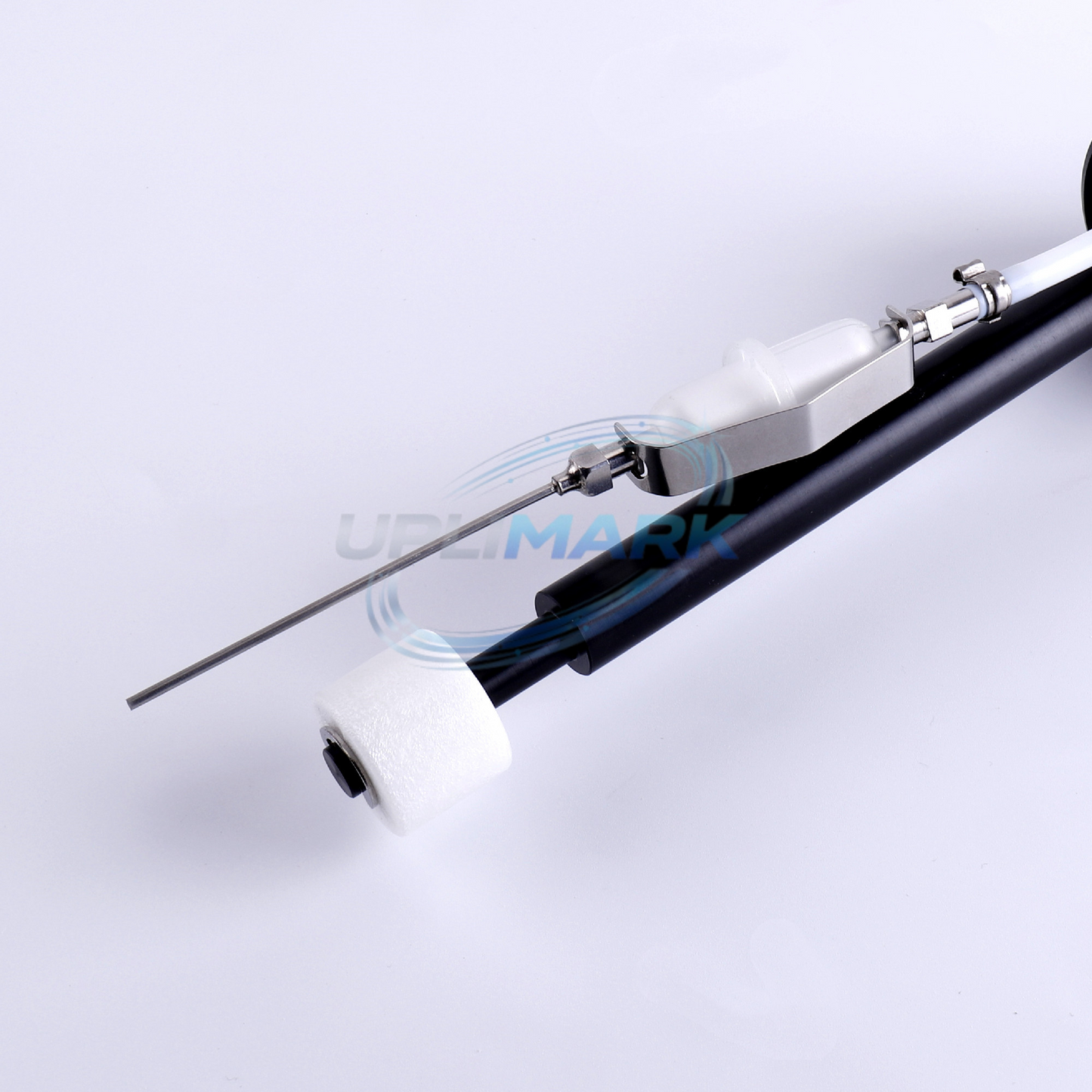 UPLIMARK UWL-200-3200-026 compatible Willett 3150 ink cartridge cap assembly, tube-side view