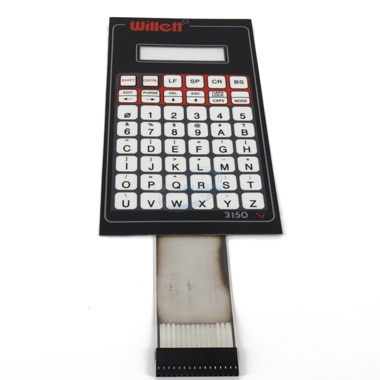 UPLIMARK UWL-X0019 keyboard membrane for Willett 3150, front view