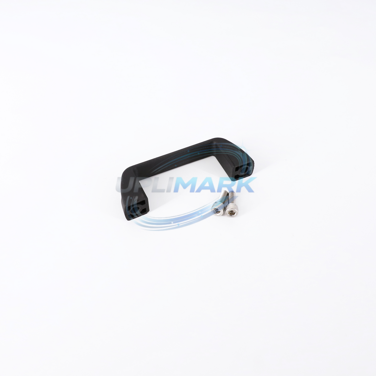 UPLIMARK UWL-X0056 printer case handle compatible with Willett 630, angled view with screws
