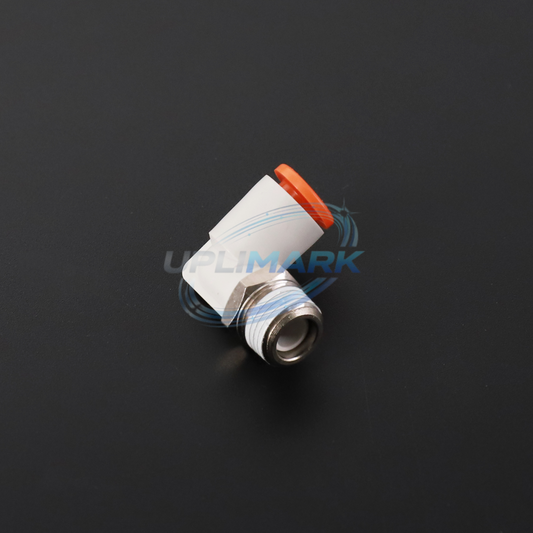 Compatible with Videojet general – Fitting, Tube, Male Elbow, 1/4 Od – UPLIMARK UVJ-209183