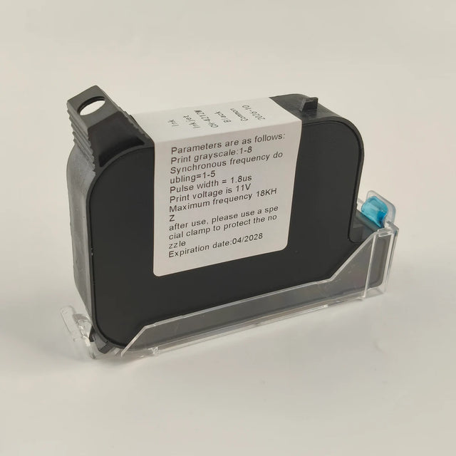CH-4212W 0.5 inch Water-Based Black TIJ Ink Cartridge; verified model-specific supplier photograph