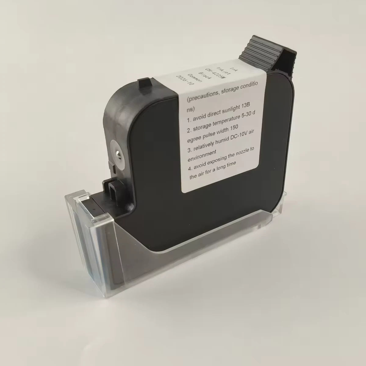CH-4225W 1 inch Water-Based Black TIJ Ink Cartridge; verified model-specific supplier photograph
