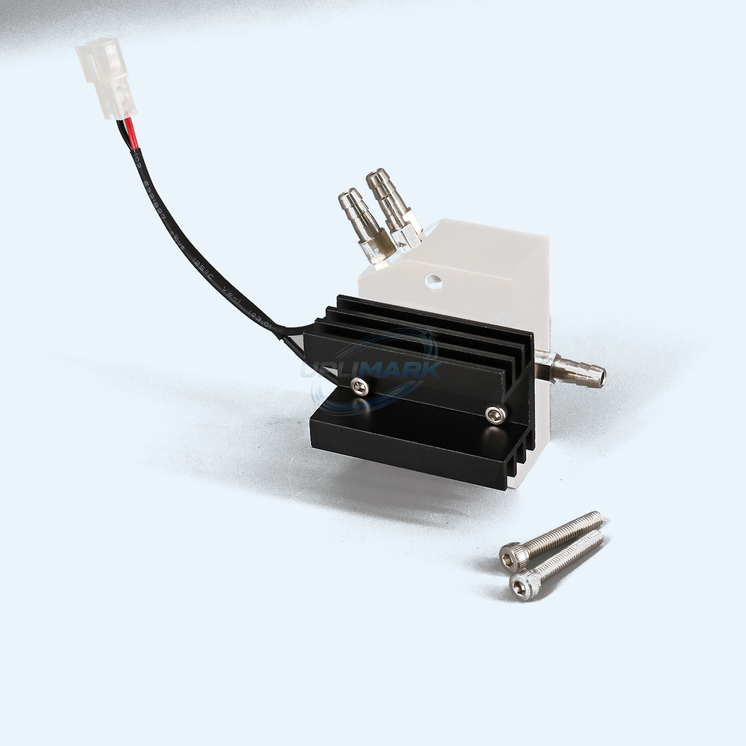 Connector and fitting view of Markem-Imaje 9040 double-nozzle condenser – UPLIMARK UMI-X0310