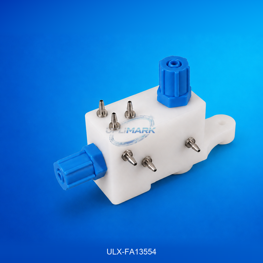 UPLIMARK ULX-FA13554 L-shaped white-ink venturi compatible with Linx CIJ printers