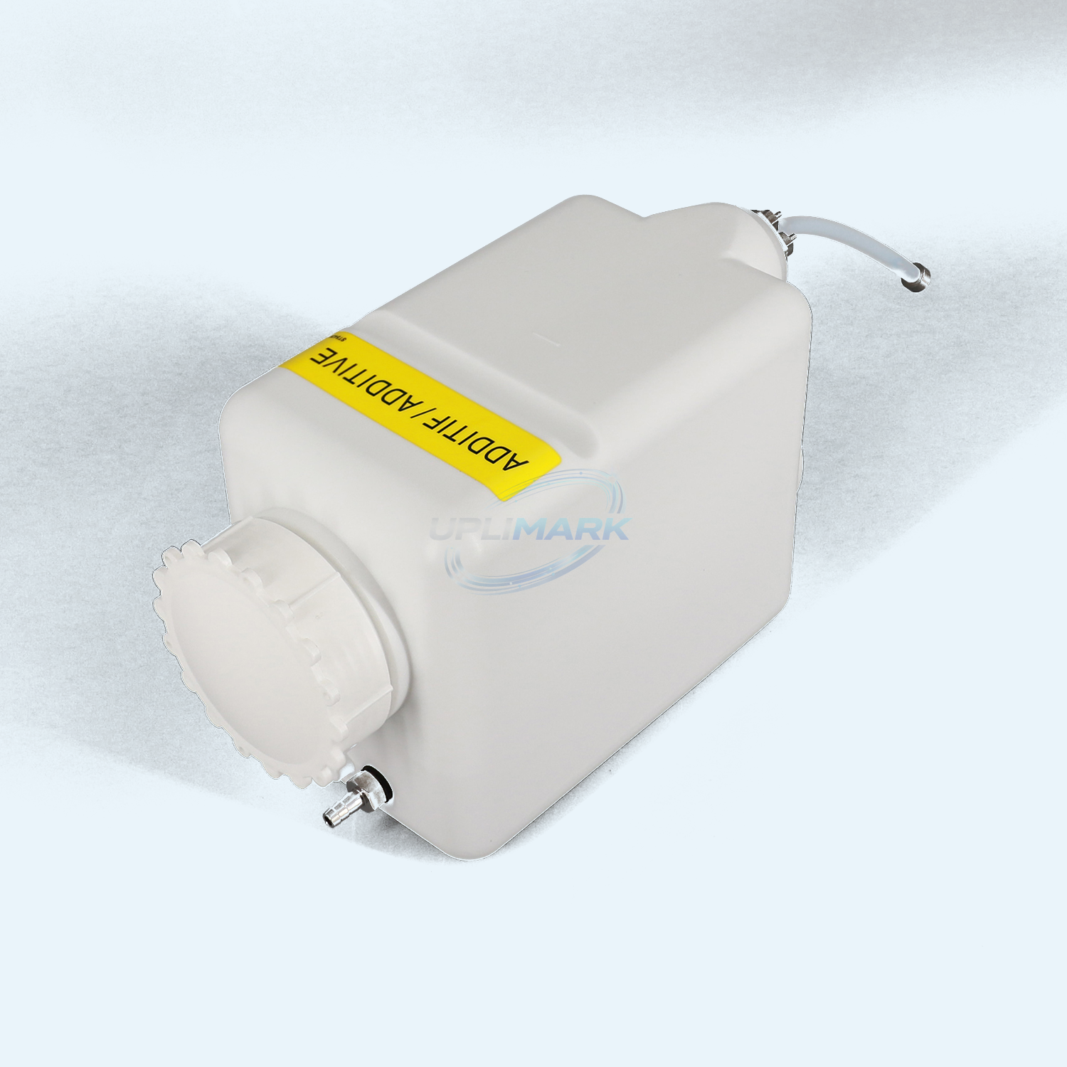 UPLIMARK UMI-X0464 solvent additive tank assembly for Markem-Imaje S8 and 9040, front view