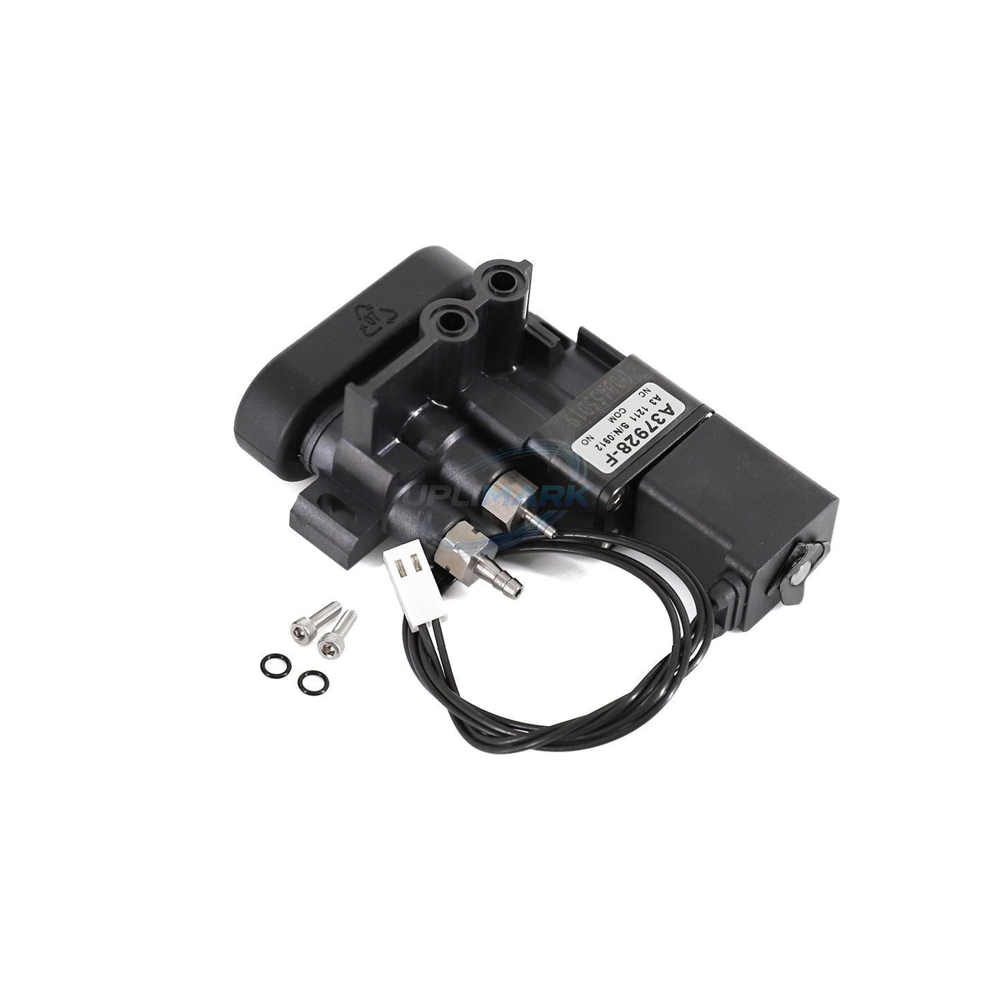 UPLIMARK UMI-X0470 additive block assembly for Markem-Imaje 9232 and 9450, angled view