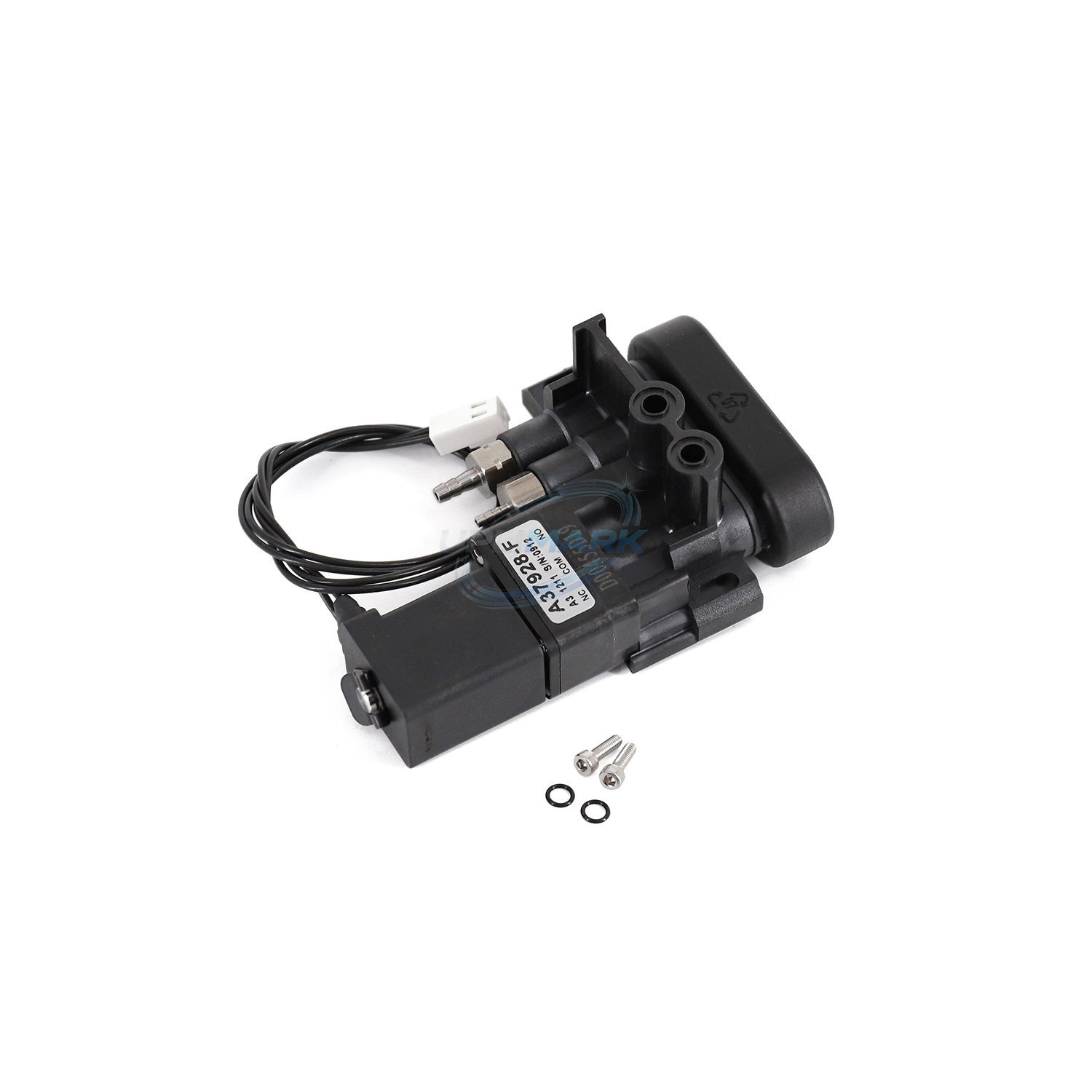 UPLIMARK UMI-X0470 additive block assembly for Markem-Imaje 9232 and 9450, connector-side view