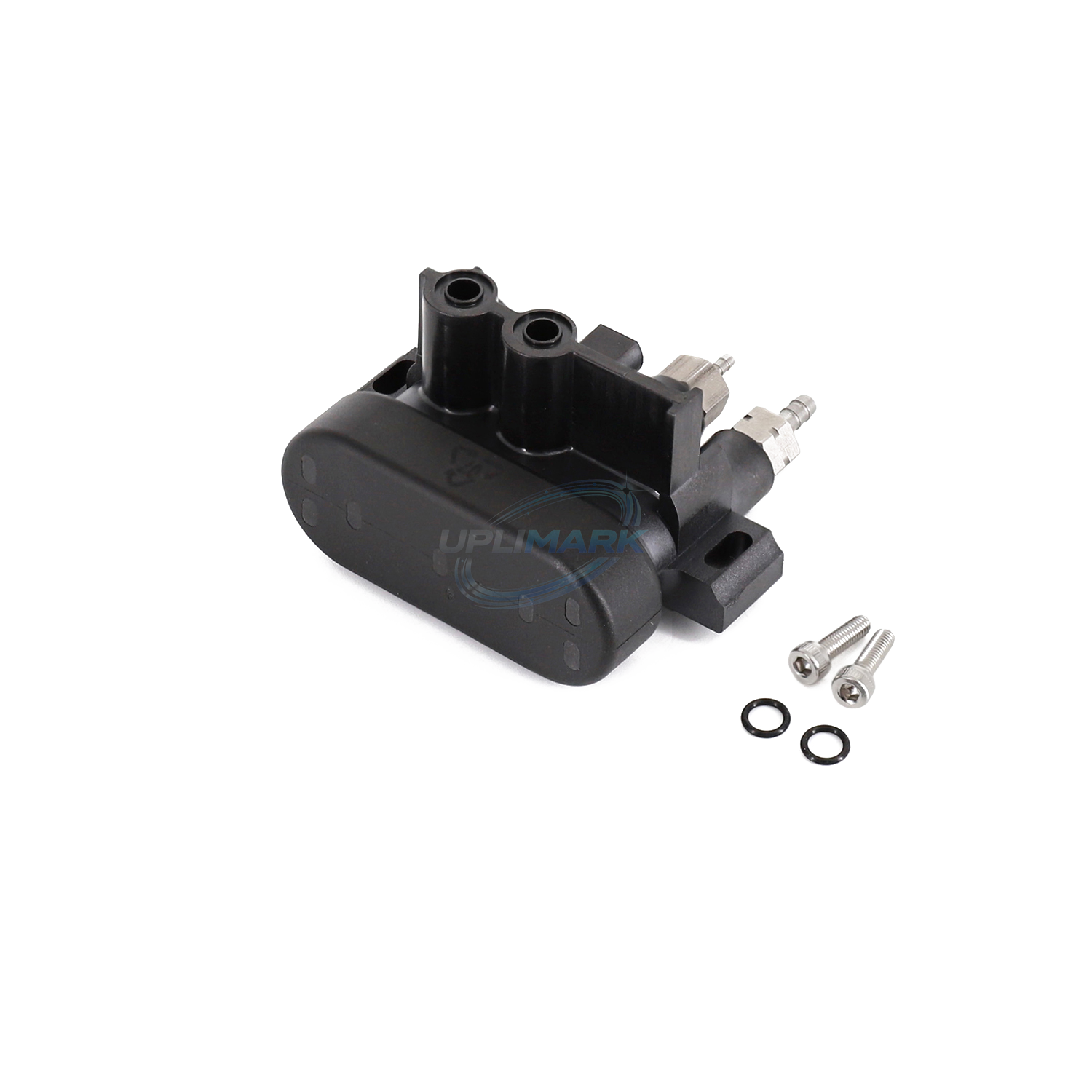 UPLIMARK UMI-X0472 solvent additive block for Markem-Imaje 9232 and 9450, front angle